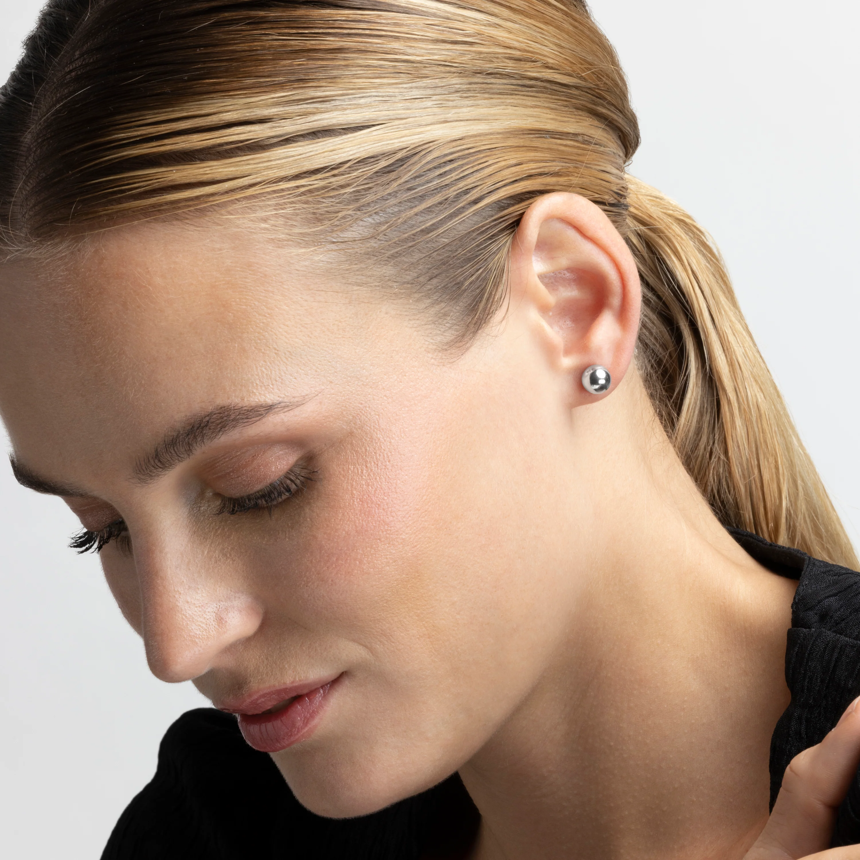 Pendientes acabado plata - Gnis - Image 4