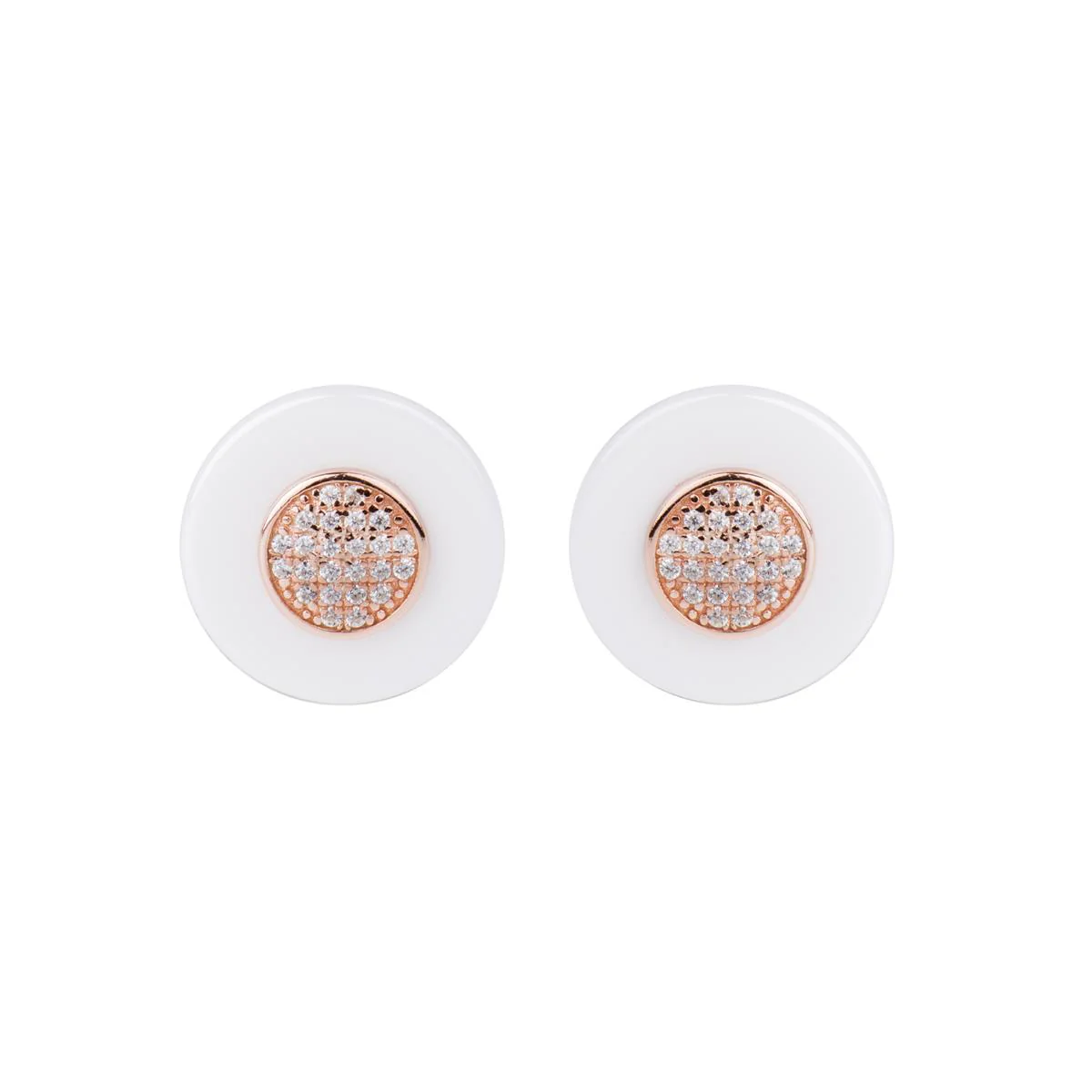 Pendientes Goman Plata De Ley 925 - Goman BLANCO