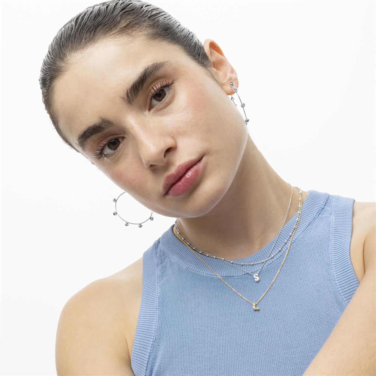 Pendientes Good Luck Plata de Ley 925 - Good Luck AZUL - Image 3