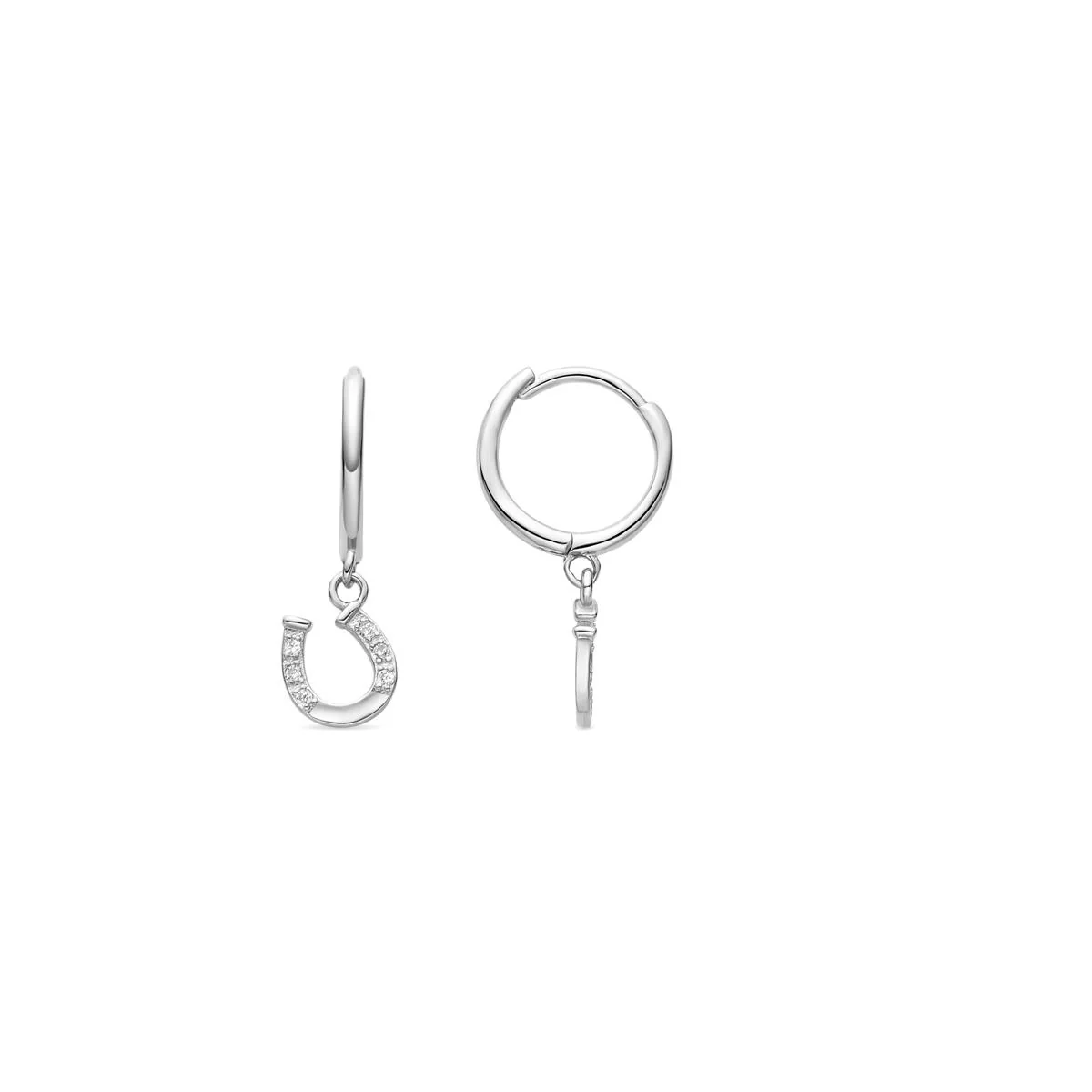 Pendientes Good Luck Plata de Ley 925 - Good Luck BLANCO