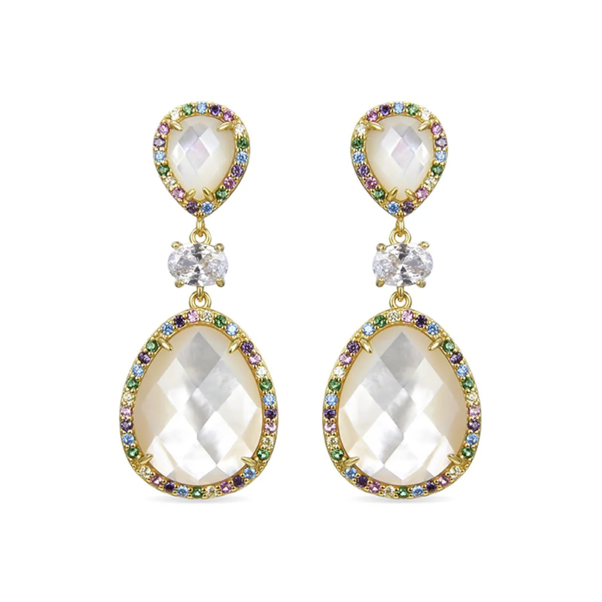 Pendientes Griel Plata De Ley 925 - Griel BLANCO