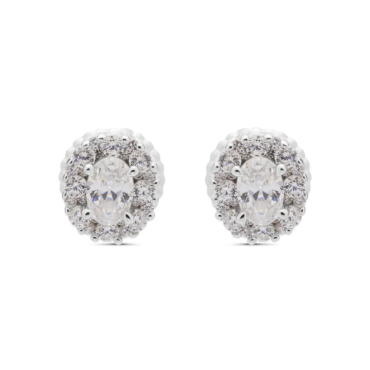 Pendientes Grimcia Plata De Ley 925 - Grimcia BLANCO