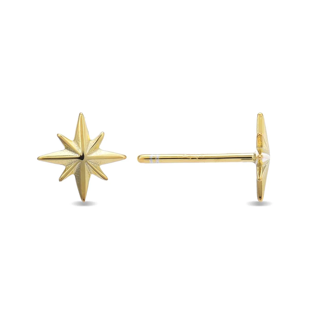 Pendientes Guhar Plata De Ley 925 - Guhar AMARILLO