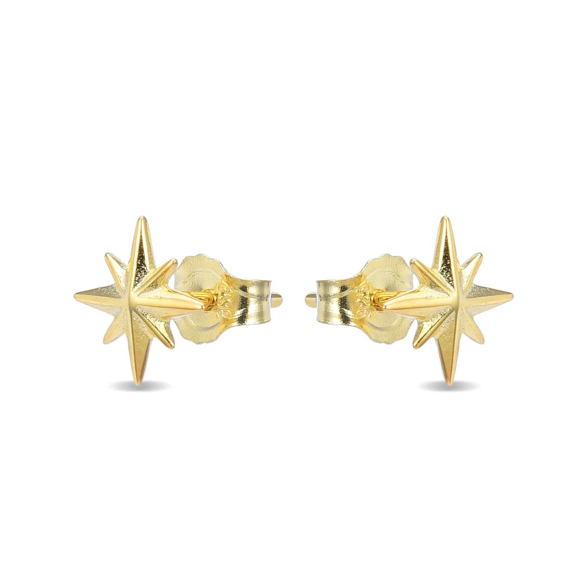 Pendientes Guhar Plata De Ley 925 - Guhar AMARILLO - Image 2