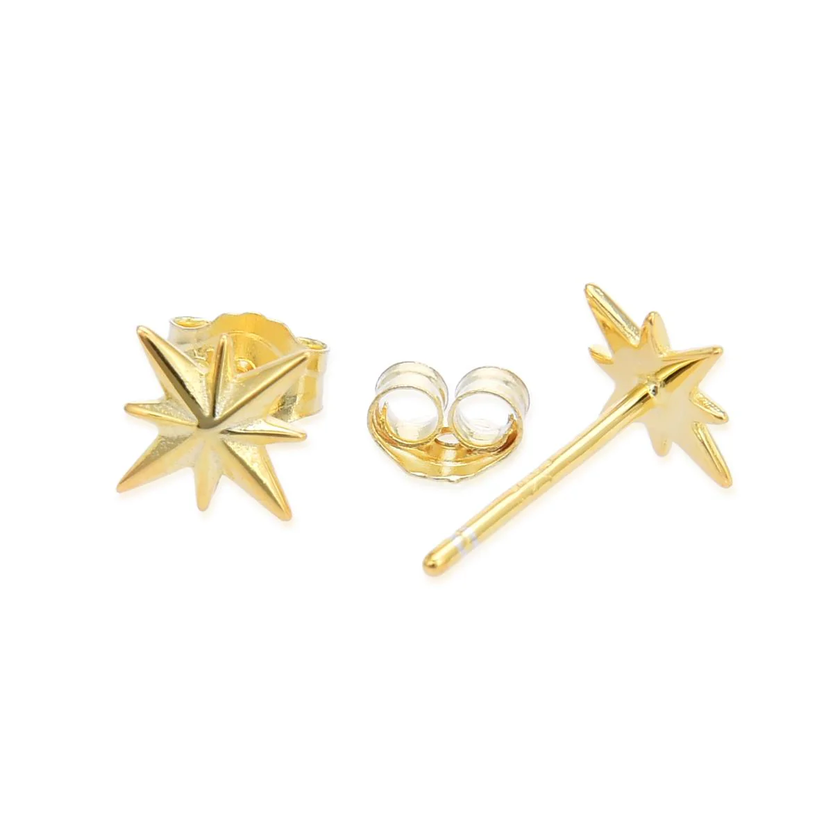 Pendientes Guhar Plata De Ley 925 - Guhar AMARILLO - Image 3