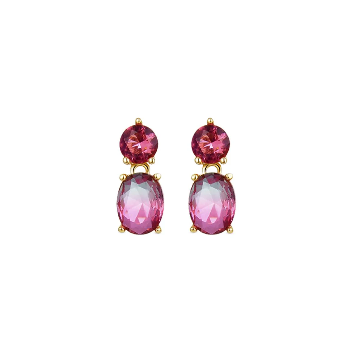 Pendientes Gulnol Plata De Ley 925 - Gulnol MULTICOLOR
