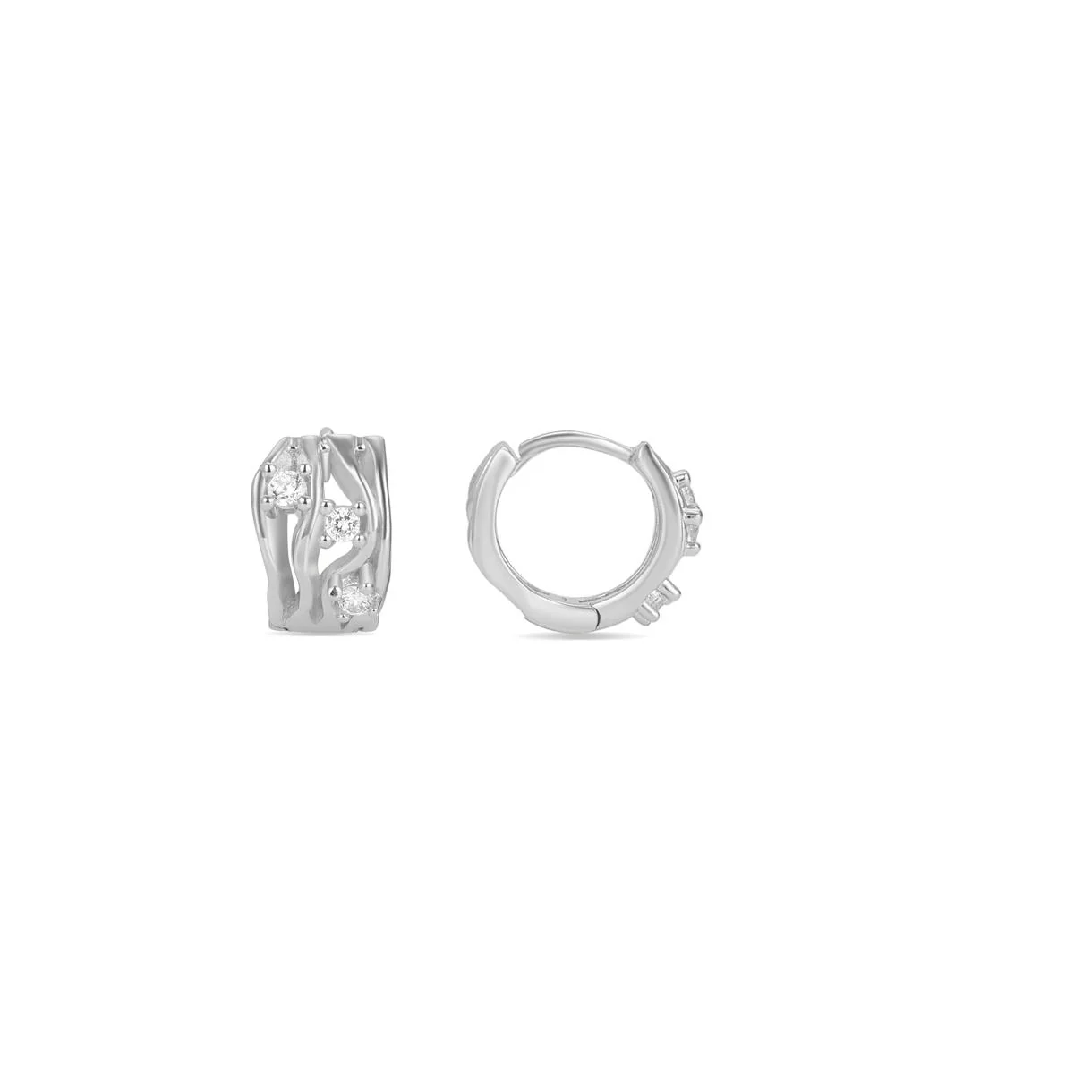 Pendientes Haimil Plata De Ley 925 - Haimil BLANCO