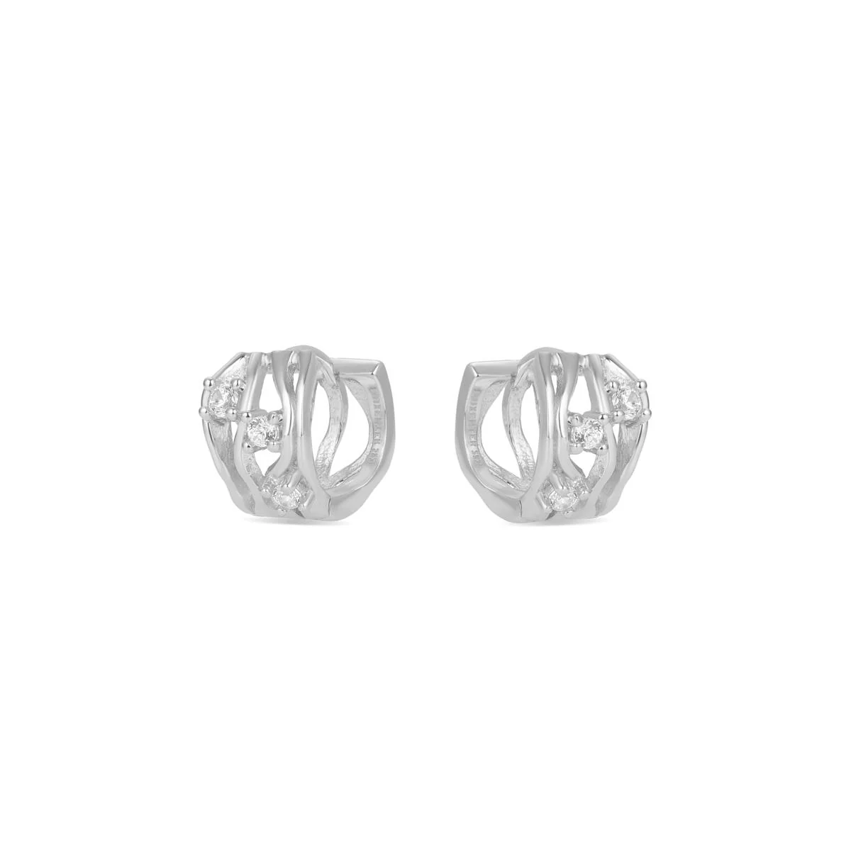 Pendientes Haimil Plata De Ley 925 - Haimil BLANCO - Image 2