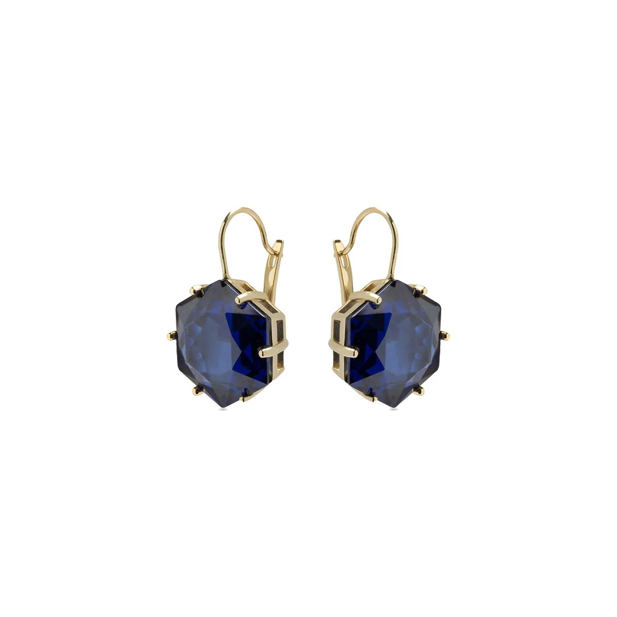 Pendientes Hak Plata De Ley 925 - Hak AZUL - Image 2