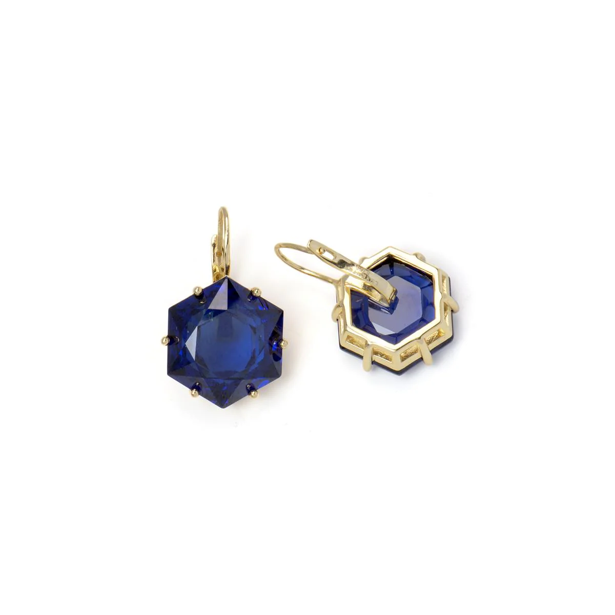 Pendientes Hak Plata De Ley 925 - Hak AZUL - Image 3