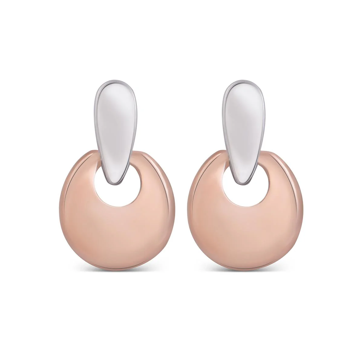 Pendientes Hama acabado en Oro rosa de 18 Kts - Hama AMARILLO