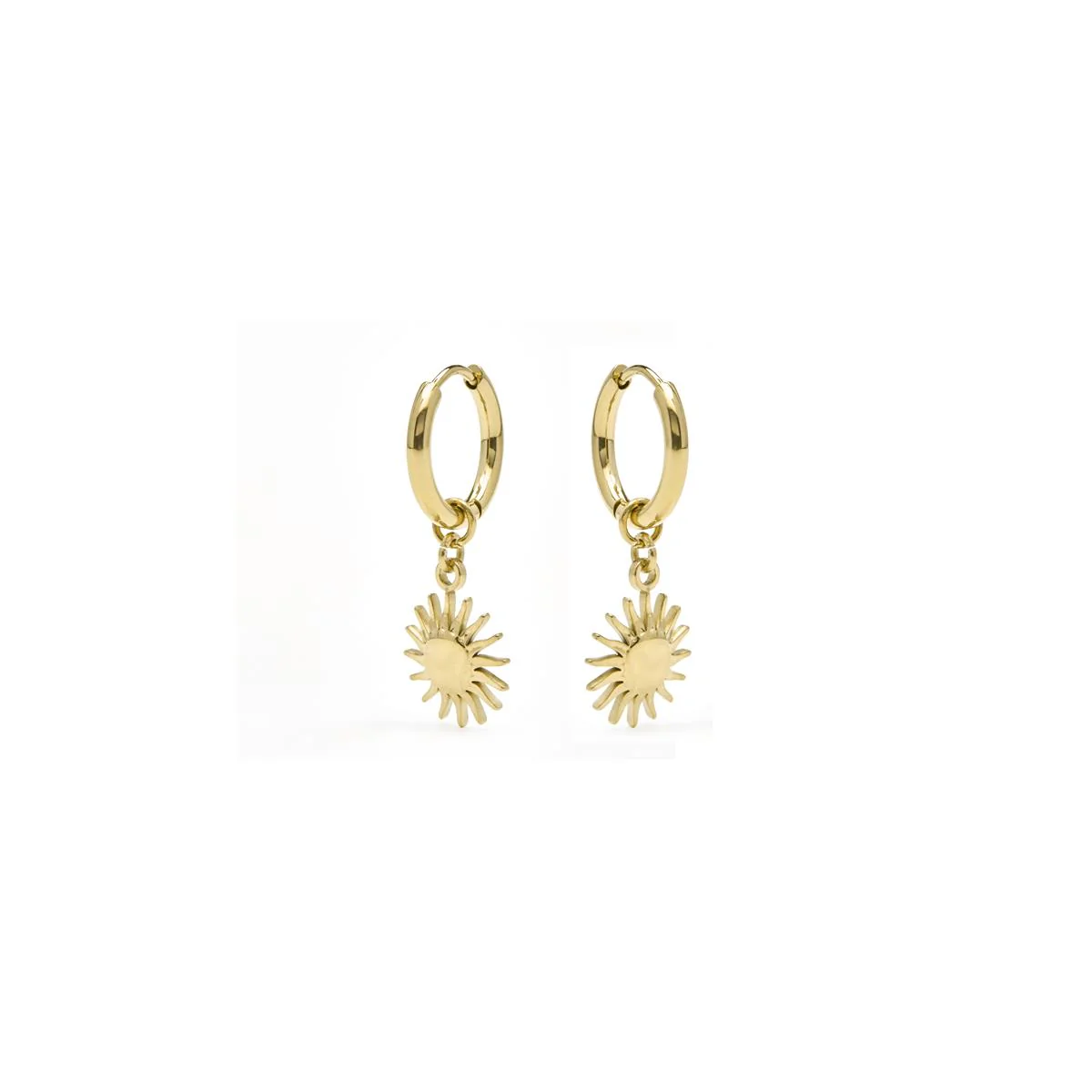 Pendientes Hamlao acabado oro 18k - Hamlao AMARILLO - Image 2