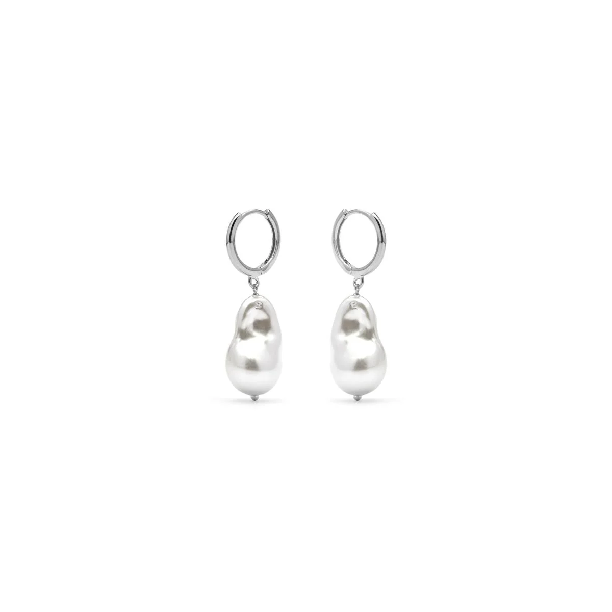 Pendientes Hasel Plata de Ley 925 - Hasel BLANCO - Image 2