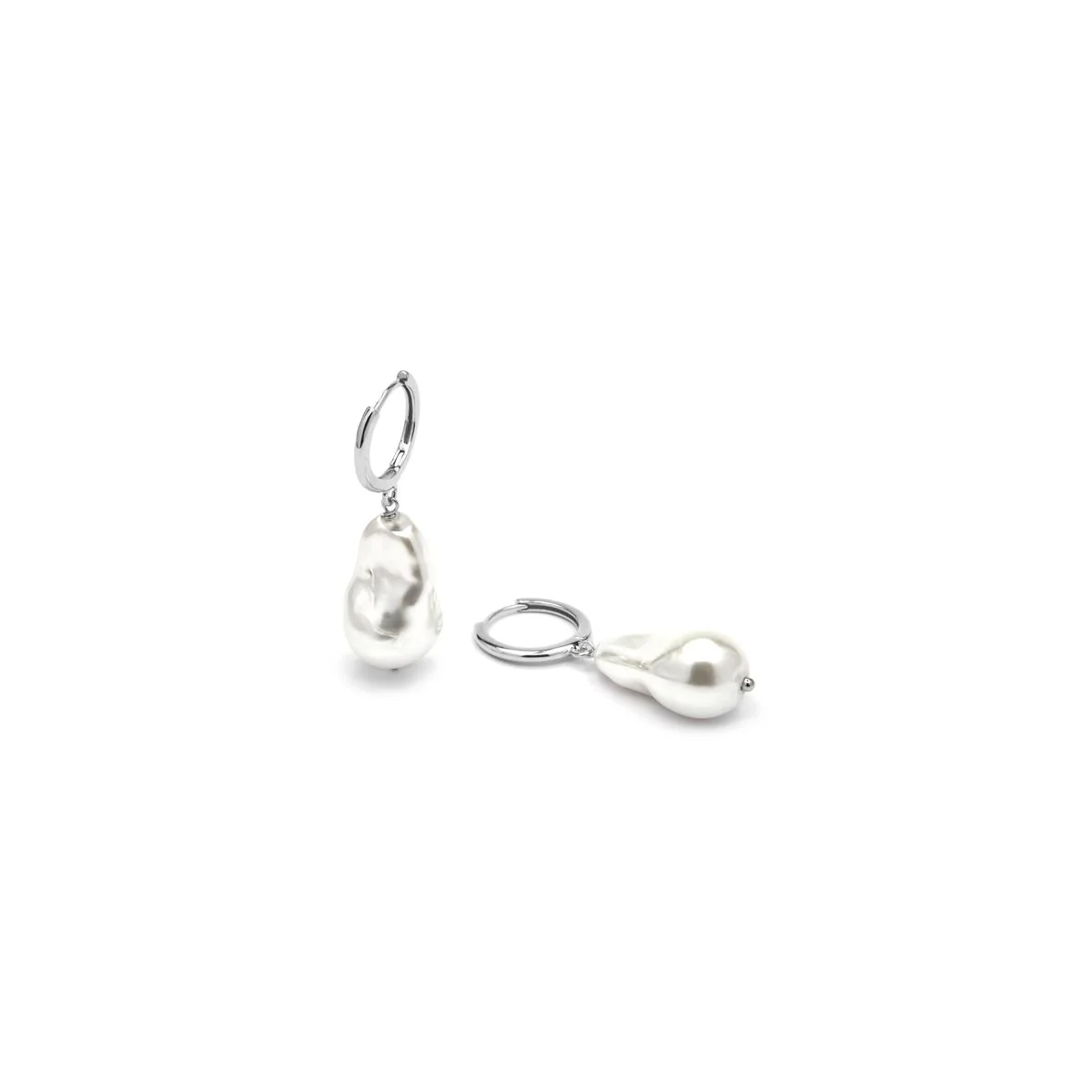Pendientes Hasel Plata de Ley 925 - Hasel BLANCO - Image 3