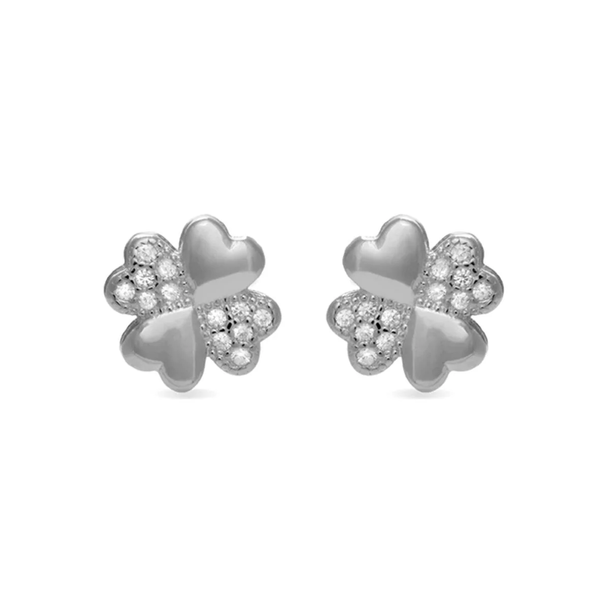 Pendientes Hatua Plata De Ley 925 - Hatua BLANCO