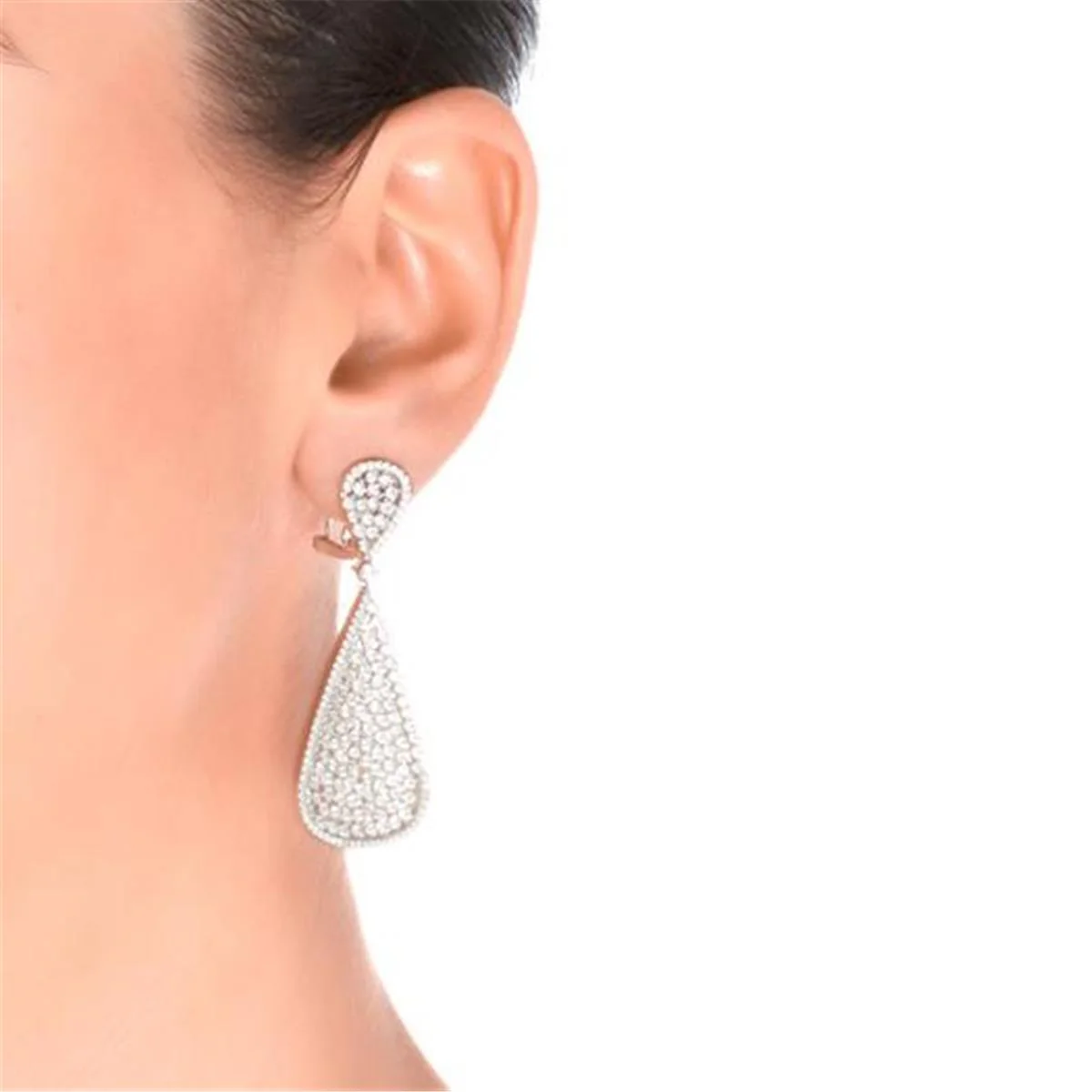 Pendientes Helm Plata De Ley 925 - Helm BLANCO - Image 2