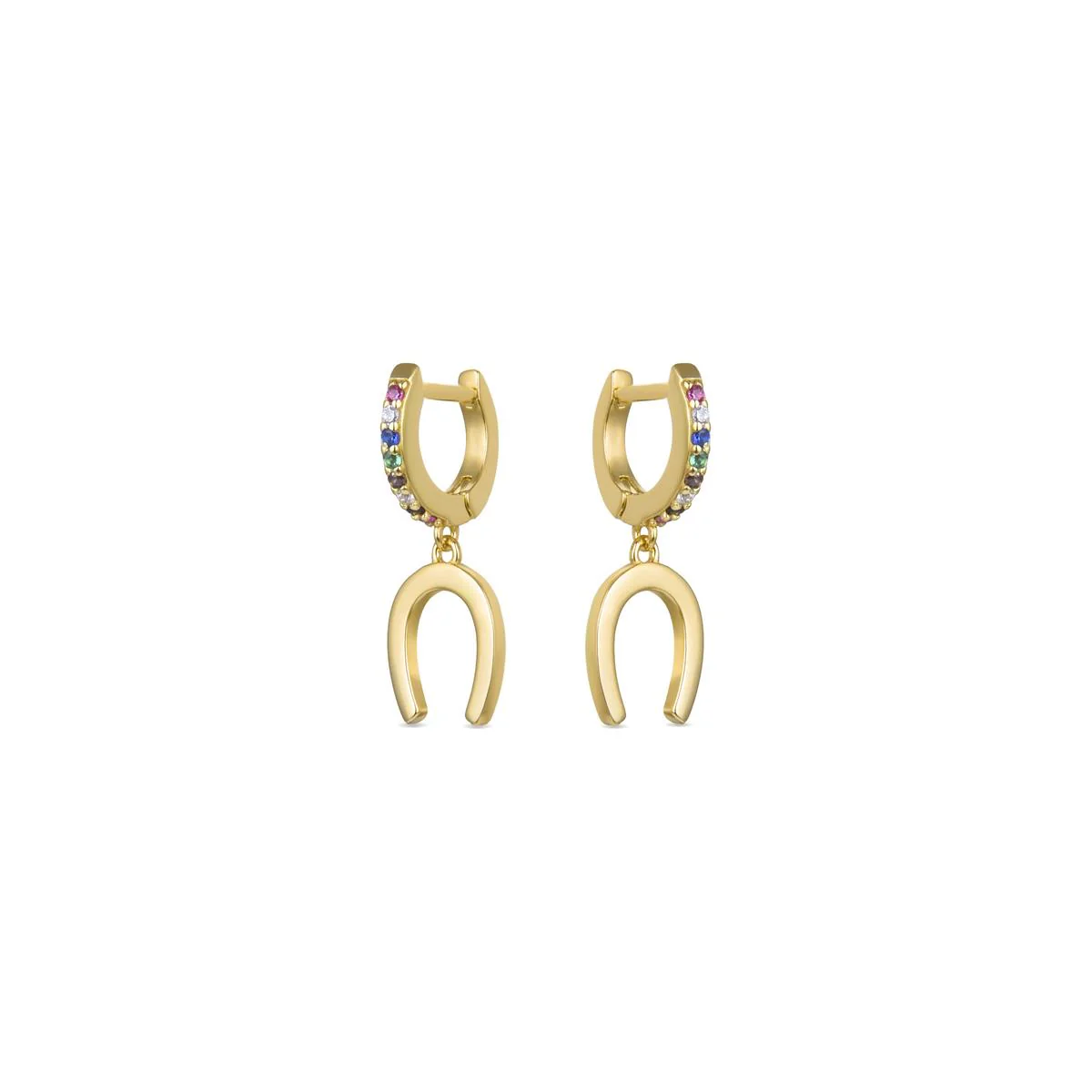 Pendientes Hibal Plata De Ley 925 - Hibal MULTICOLOR - Image 2