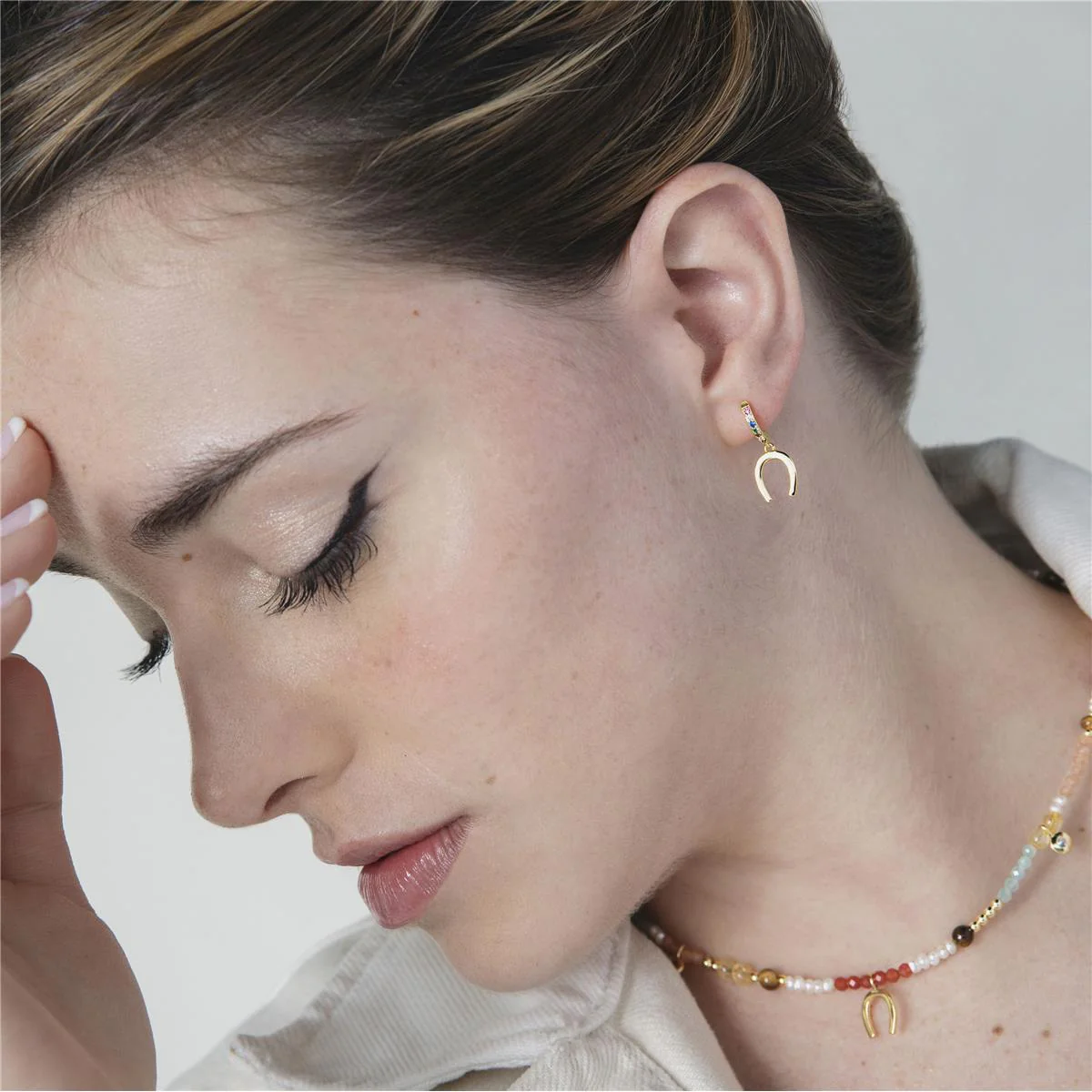Pendientes Hibal Plata De Ley 925 - Hibal MULTICOLOR - Image 5