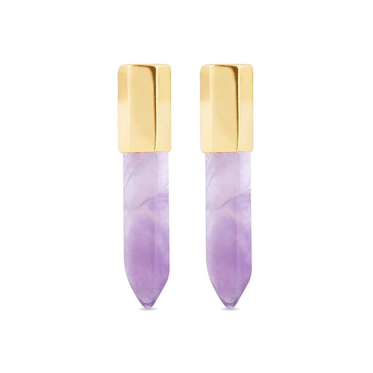 Pendientes Higua Plata De Ley 925 - Higua MORADO