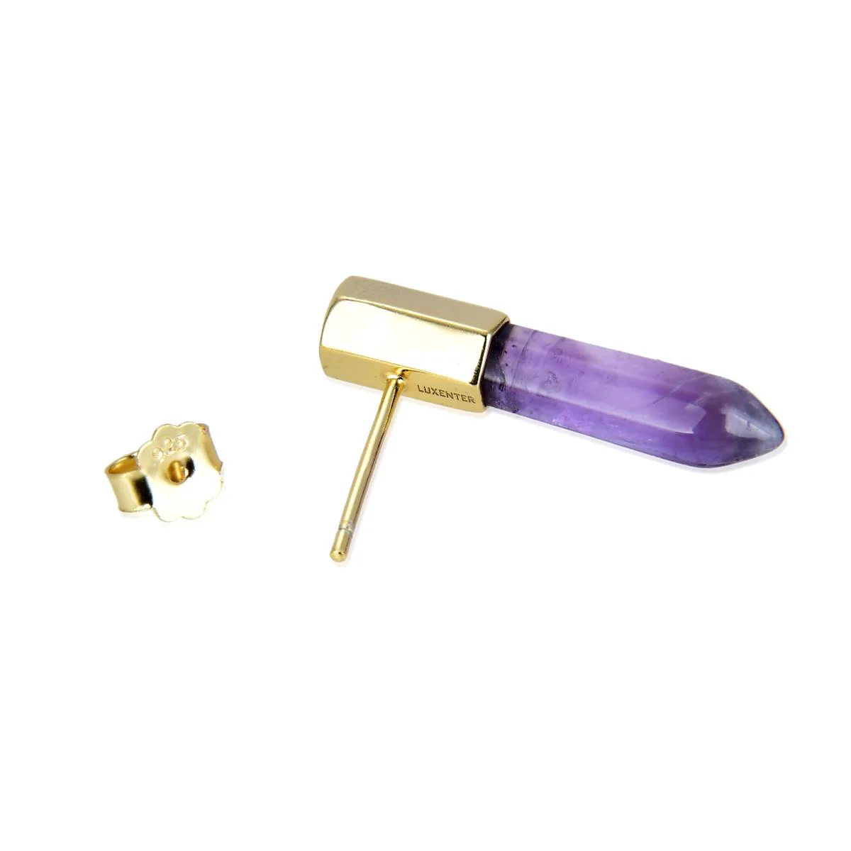 Pendientes Higua Plata De Ley 925 - Higua MORADO - Image 3