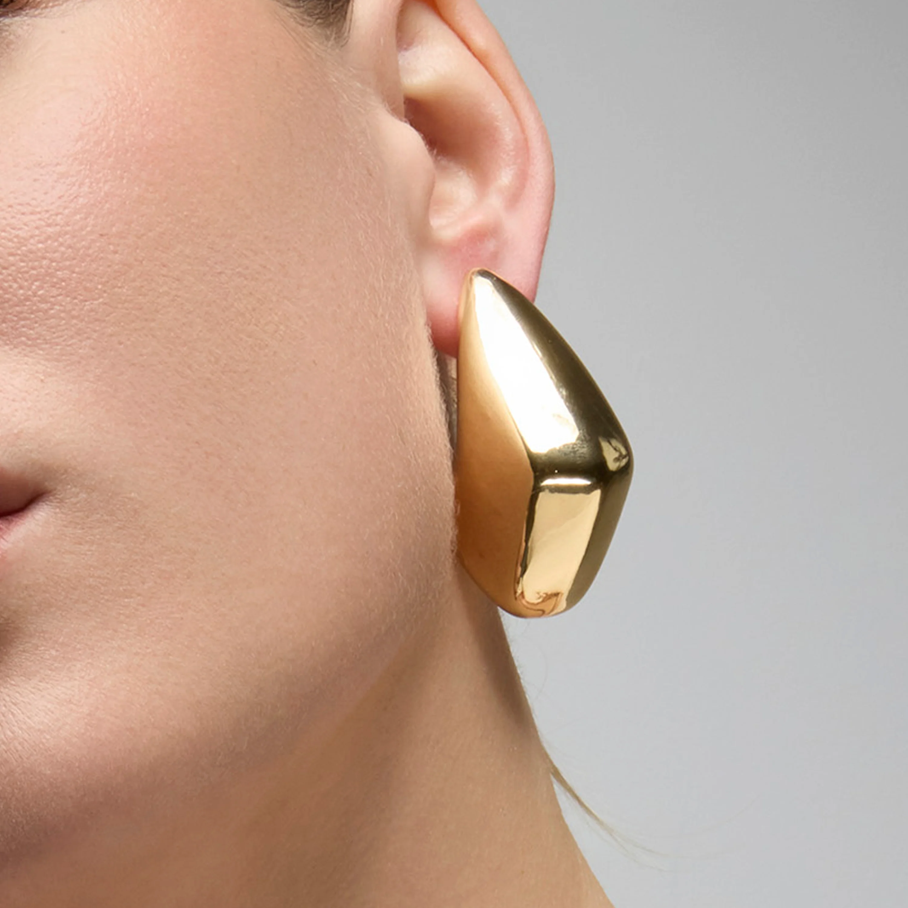 Pendientes acabado oro amarillo de 18k - Hilga - Image 4