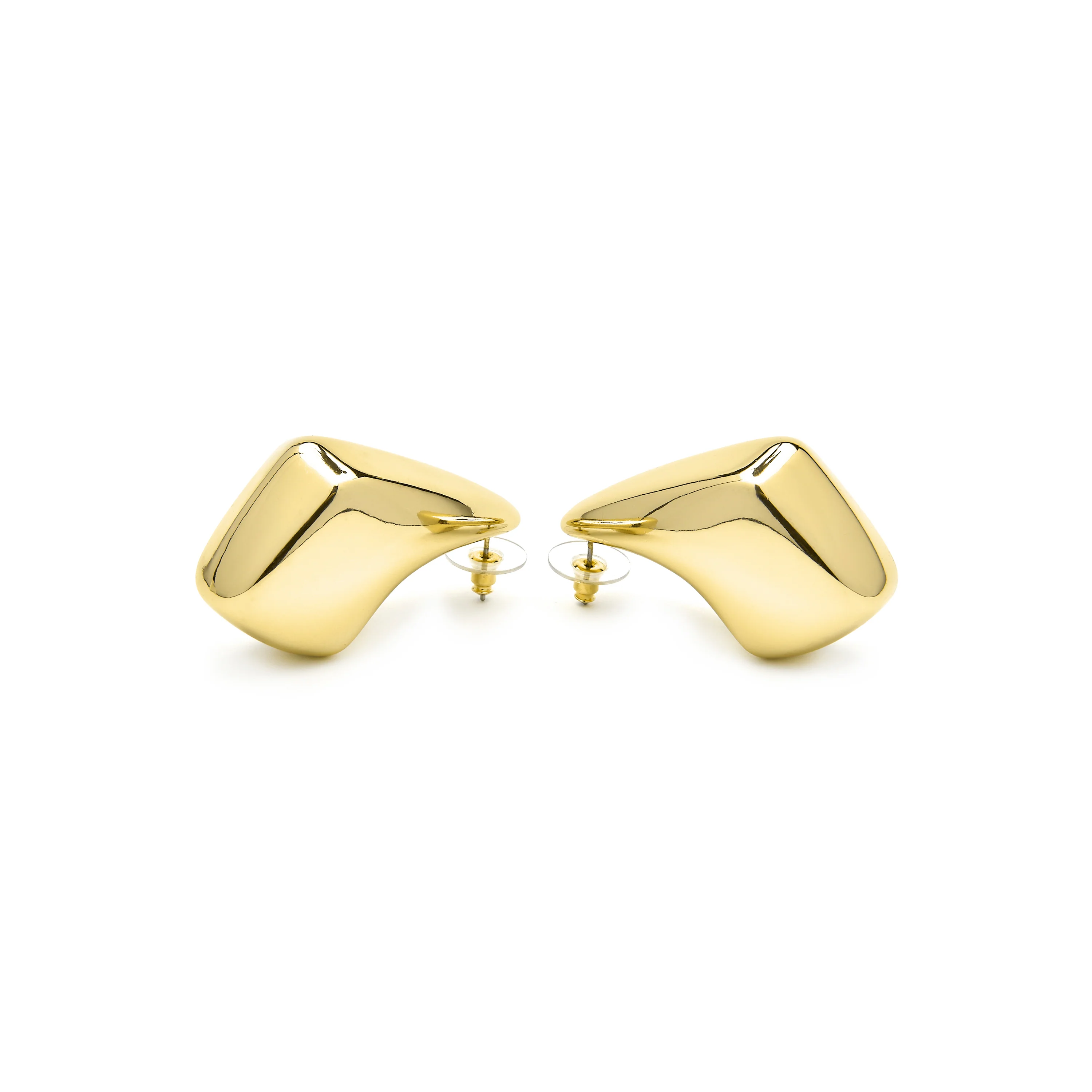Pendientes acabado oro amarillo de 18k - Hilga - Image 5