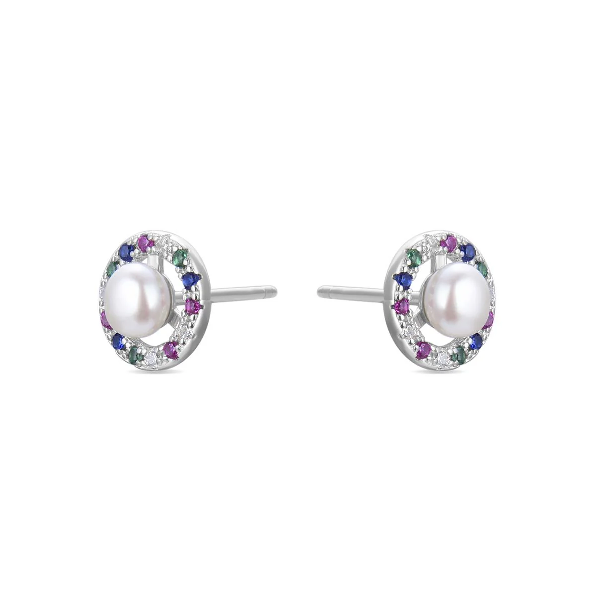 Pendientes Hiskri Plata De Ley 925 - Hiskri BLANCO - Image 2