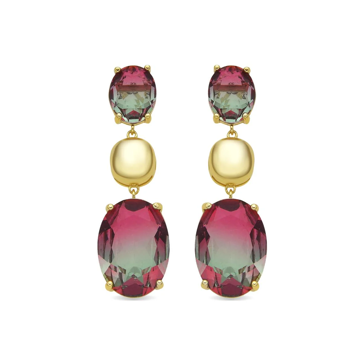 Pendientes Huaba Plata de Ley 925 - Huaba MULTICOLOR