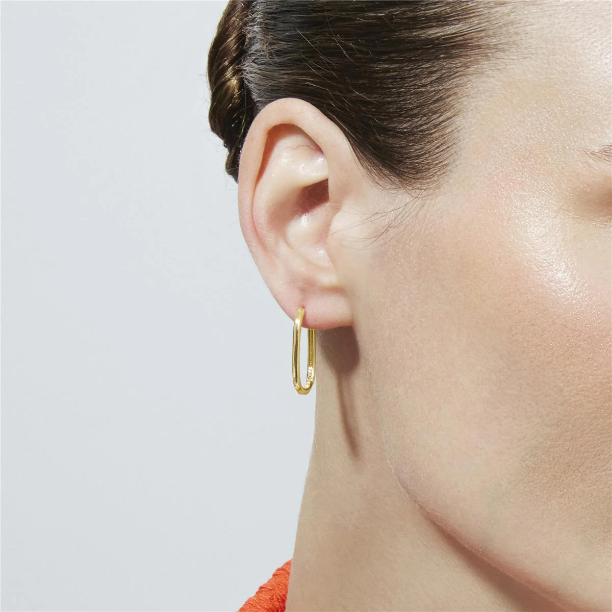 Pendientes acabado en oro amarillo de 18k - Huitza - Image 4