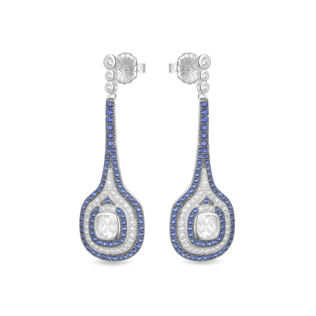 Pendientes Hunka Plata De Ley 925 - Hunka BLANCO - Image 2