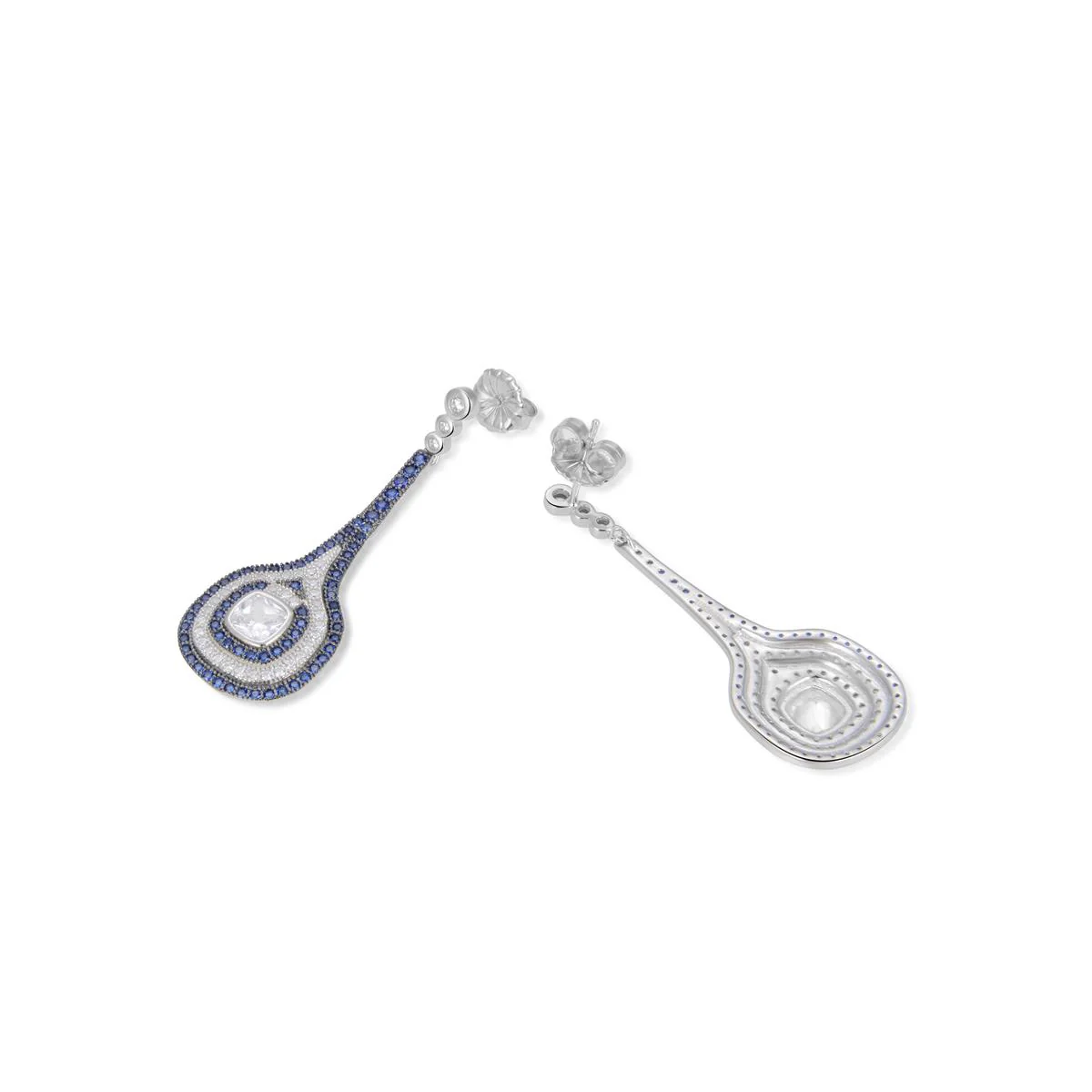 Pendientes Hunka Plata De Ley 925 - Hunka BLANCO - Image 3