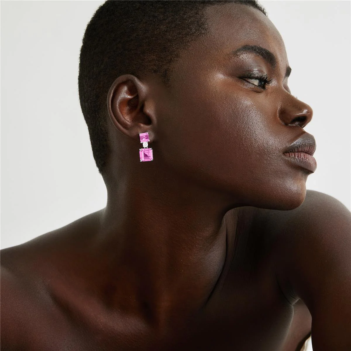 Pendientes Igen Plata de Ley 925 - Igen ROSA - Image 2