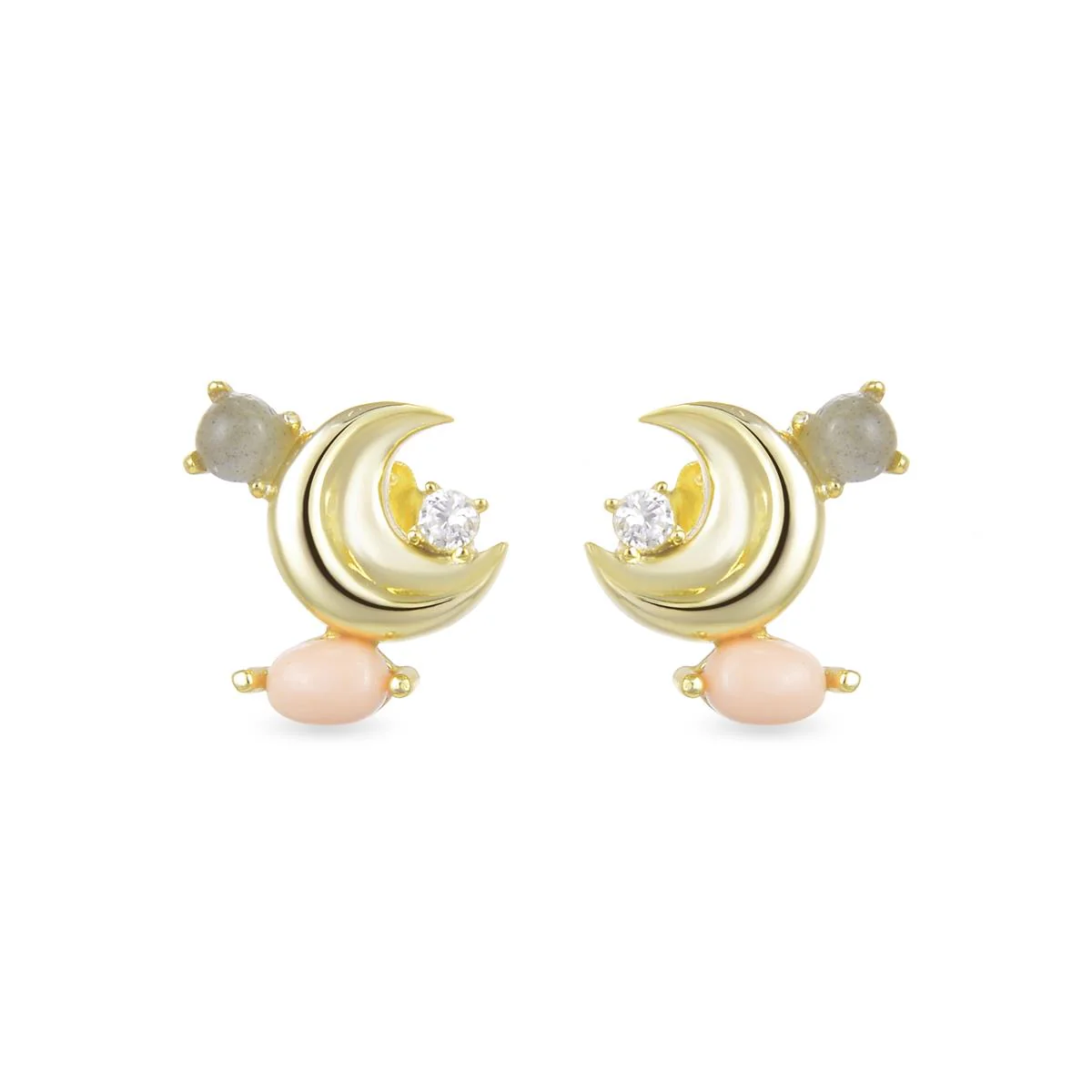 Pendientes Ilmo Plata De Ley 925 - Ilmo GRIS