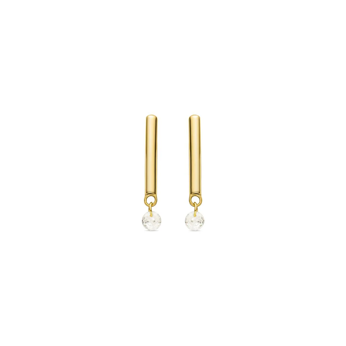 Pendientes Imfoh Plata de Ley 925 - Imfoh BLANCO