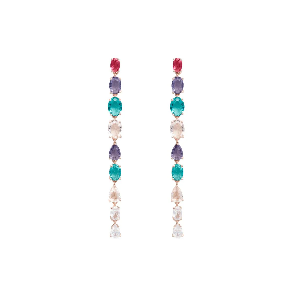 Pendientes Imyre Plata De Ley 925 - Imyre MULTICOLOR