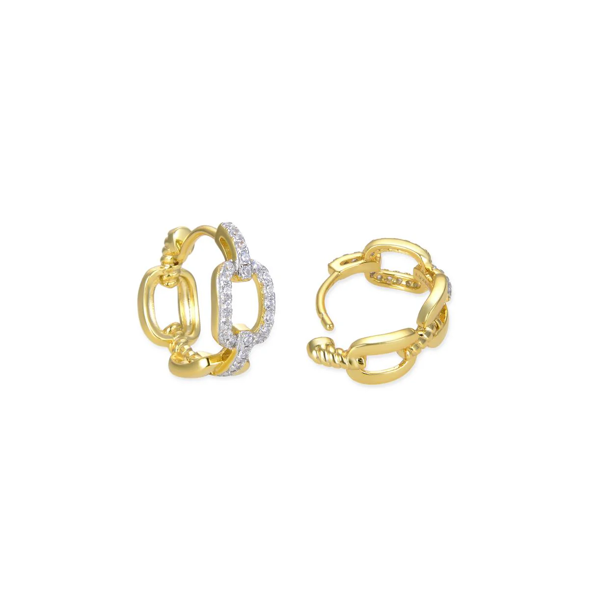 Pendientes Indele Plata De Ley 925 - Indele AMARILLO - Image 3