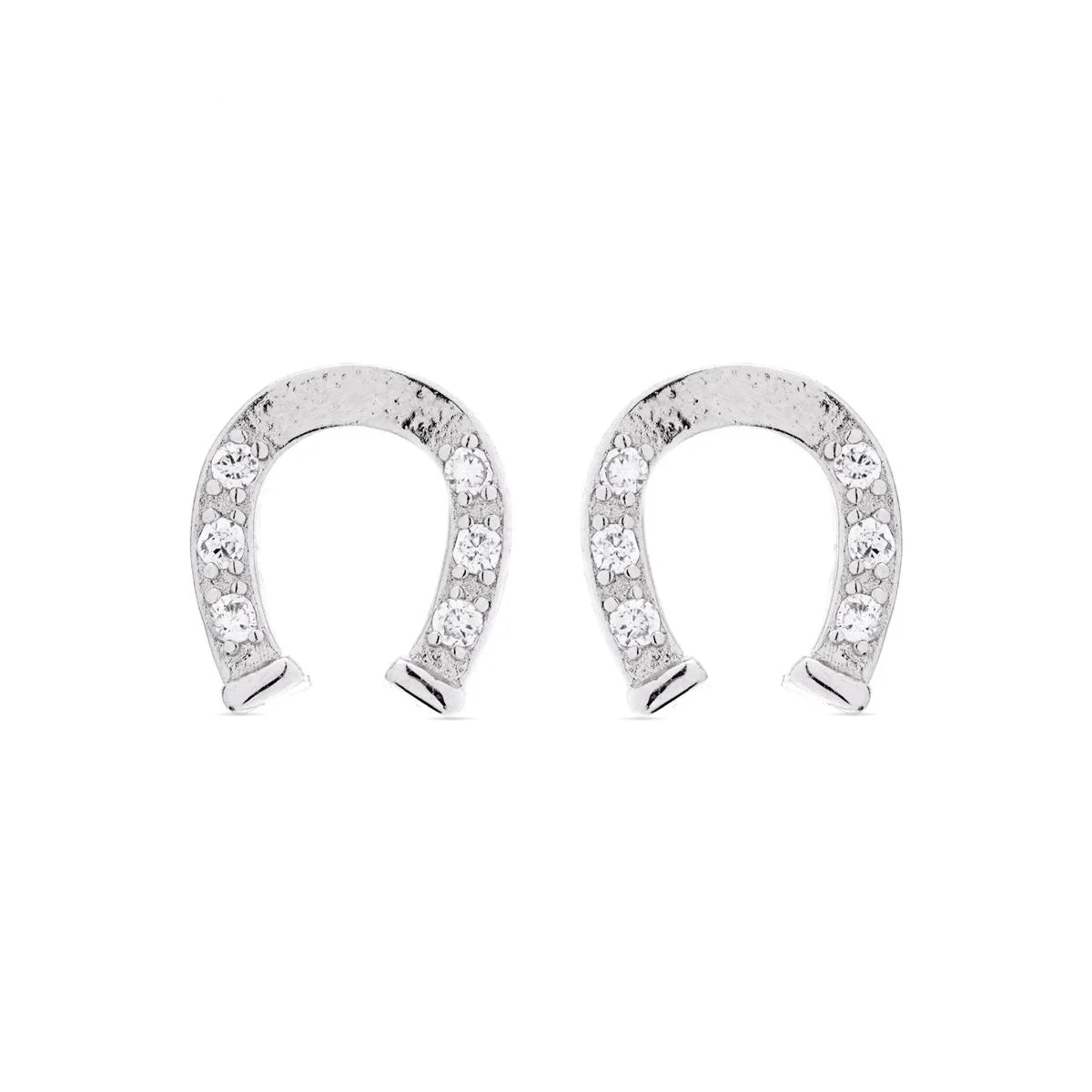 Pendientes Infinity Plata de Ley 925 - Infinity BLANCO