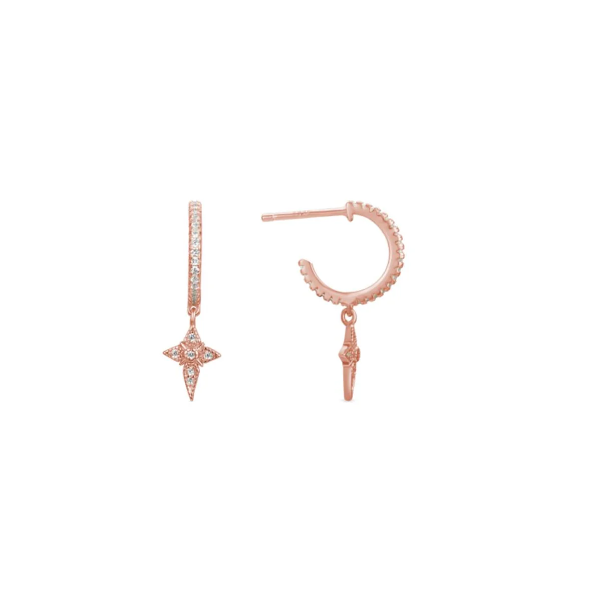 Pendientes Ingaz Plata De Ley 925 - Ingaz BLANCO