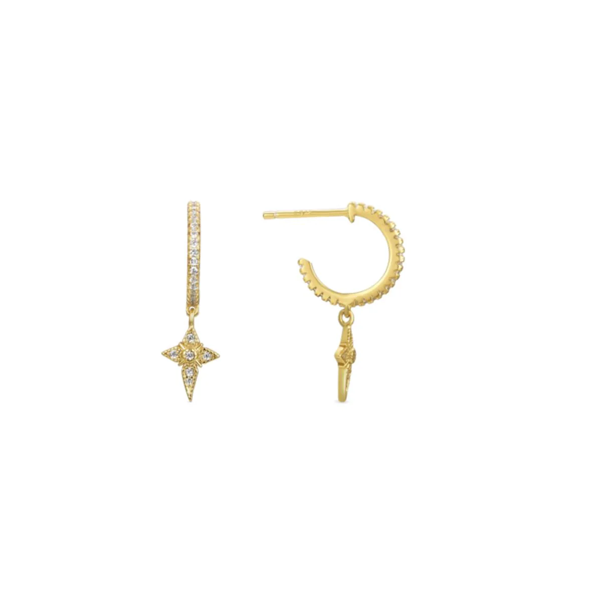 Pendientes Ingaz Plata De Ley 925 - Ingaz BLANCO