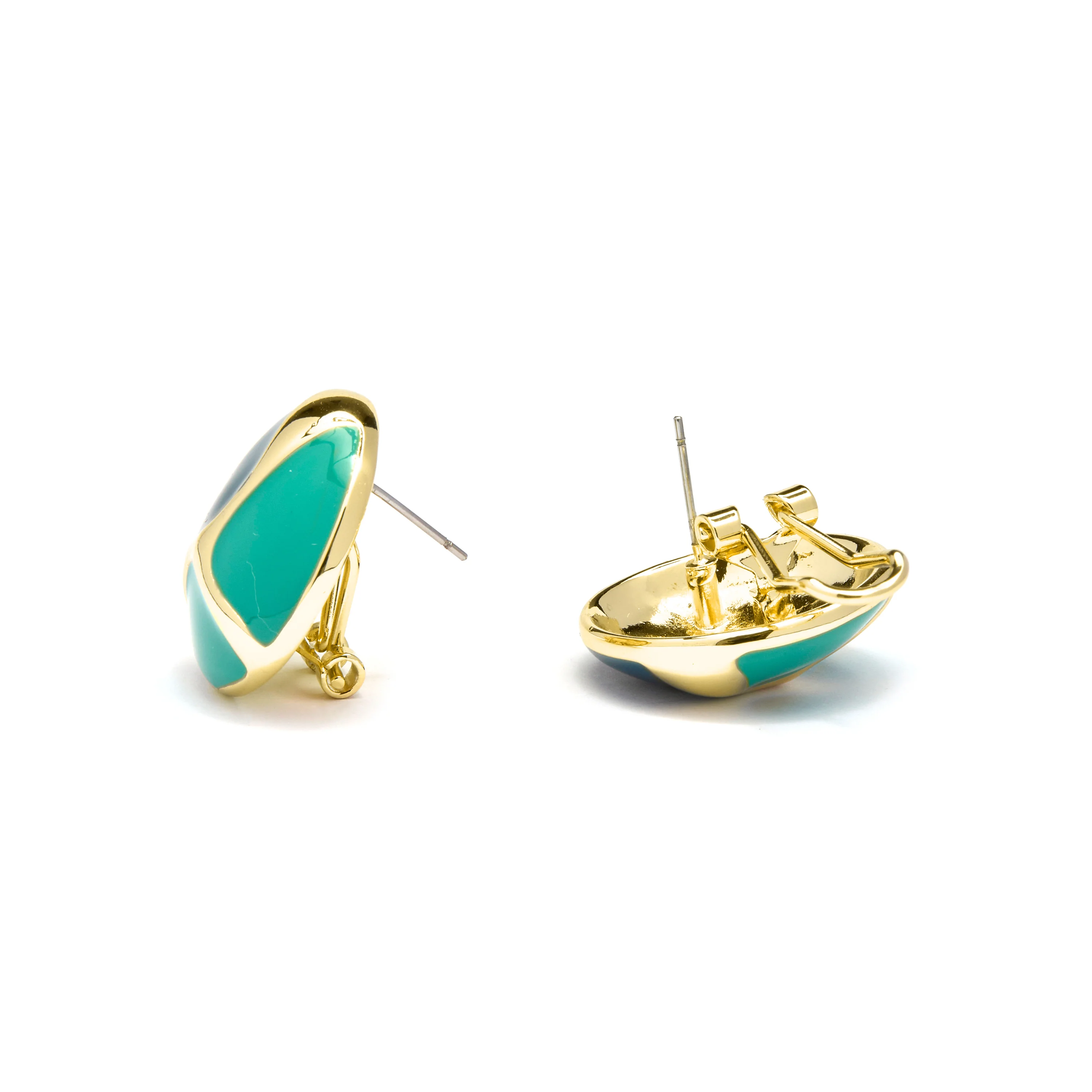 Pendientes acabado en oro amarillo 18K - Iofes - Image 5