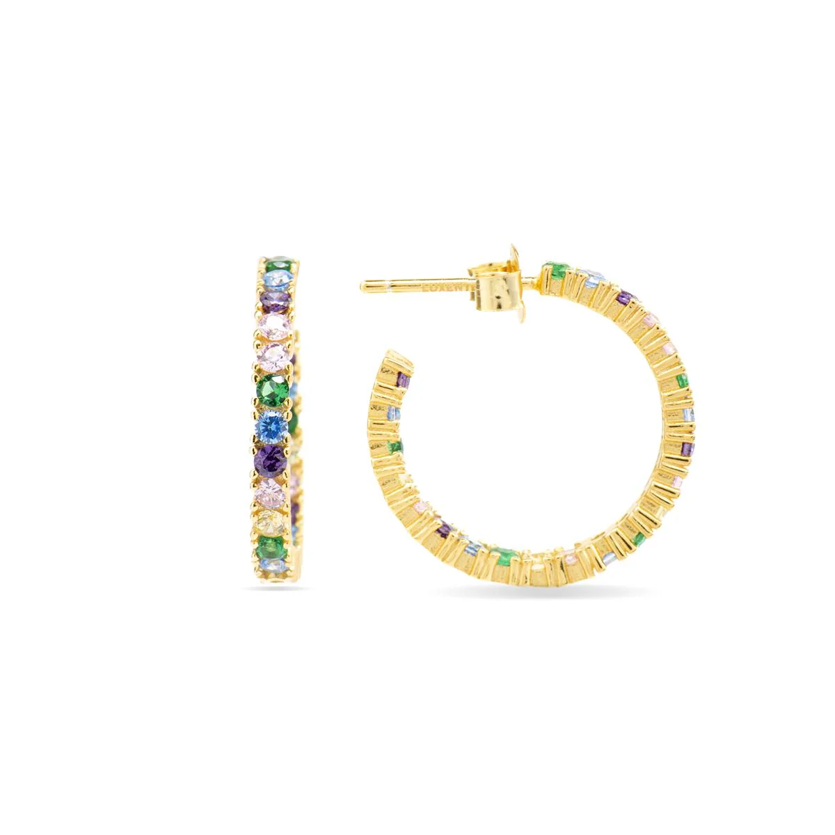 Pendientes Iotha Plata de Ley 925 - Iotha MULTICOLOR