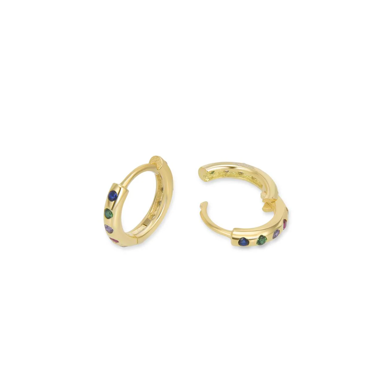 Pendientes Iqha Plata De Ley 925 - Iqha MULTICOLOR - Image 3