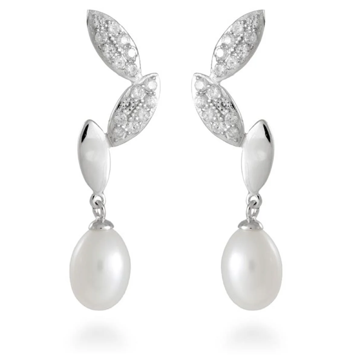 Pendientes Irob Plata De Ley 925 - Irob BLANCO