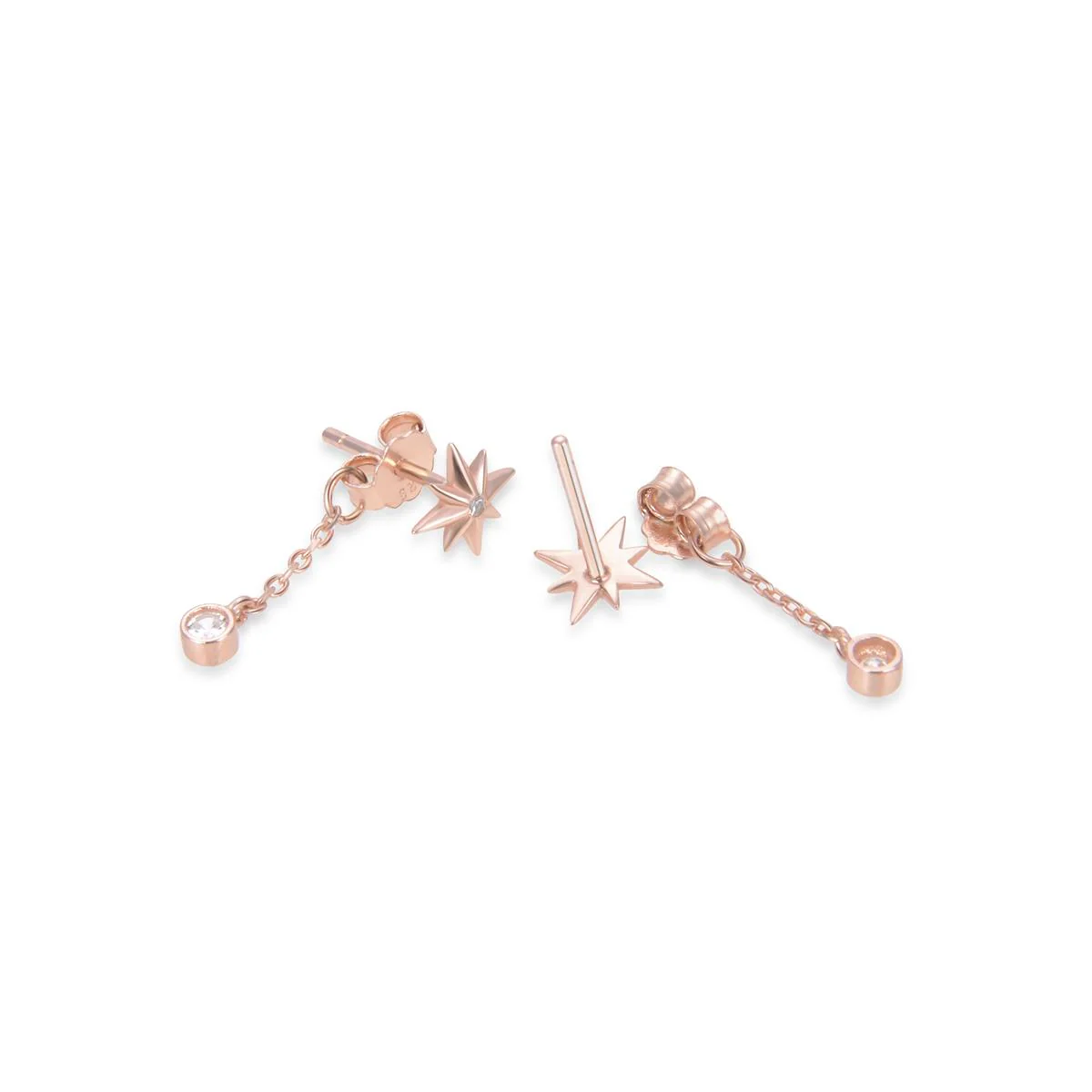 Pendientes Isdar Plata De Ley 925 - Isdar BLANCO - Image 3