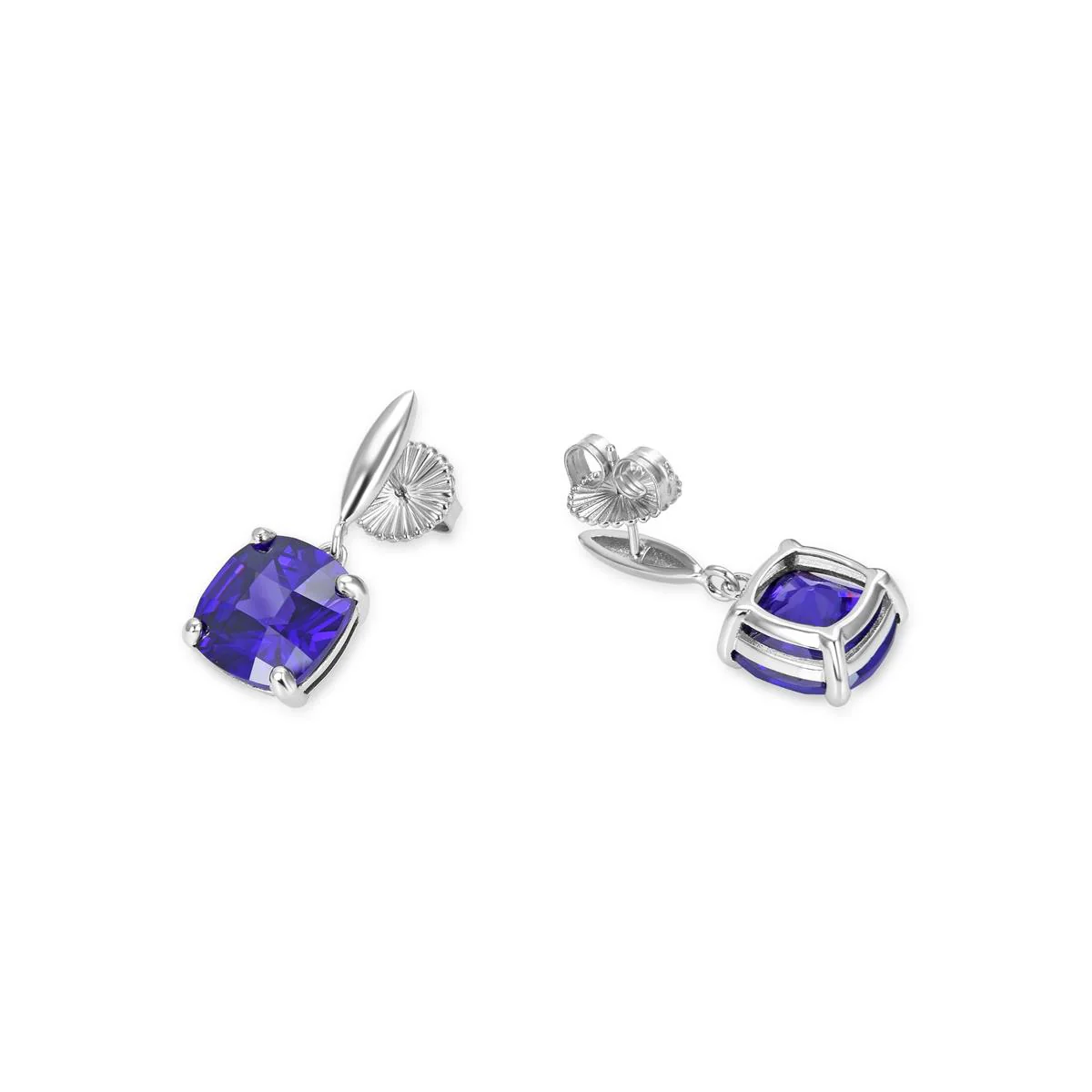 Pendientes Ishay Plata De Ley 925 - Ishay MORADO - Image 3
