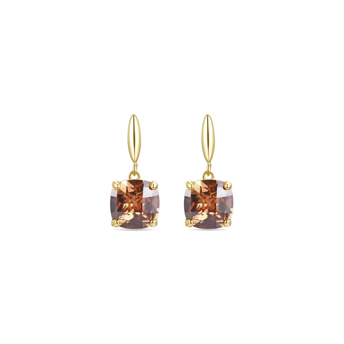 Pendientes Ishay Plata De Ley 925 - Ishay NARANJA