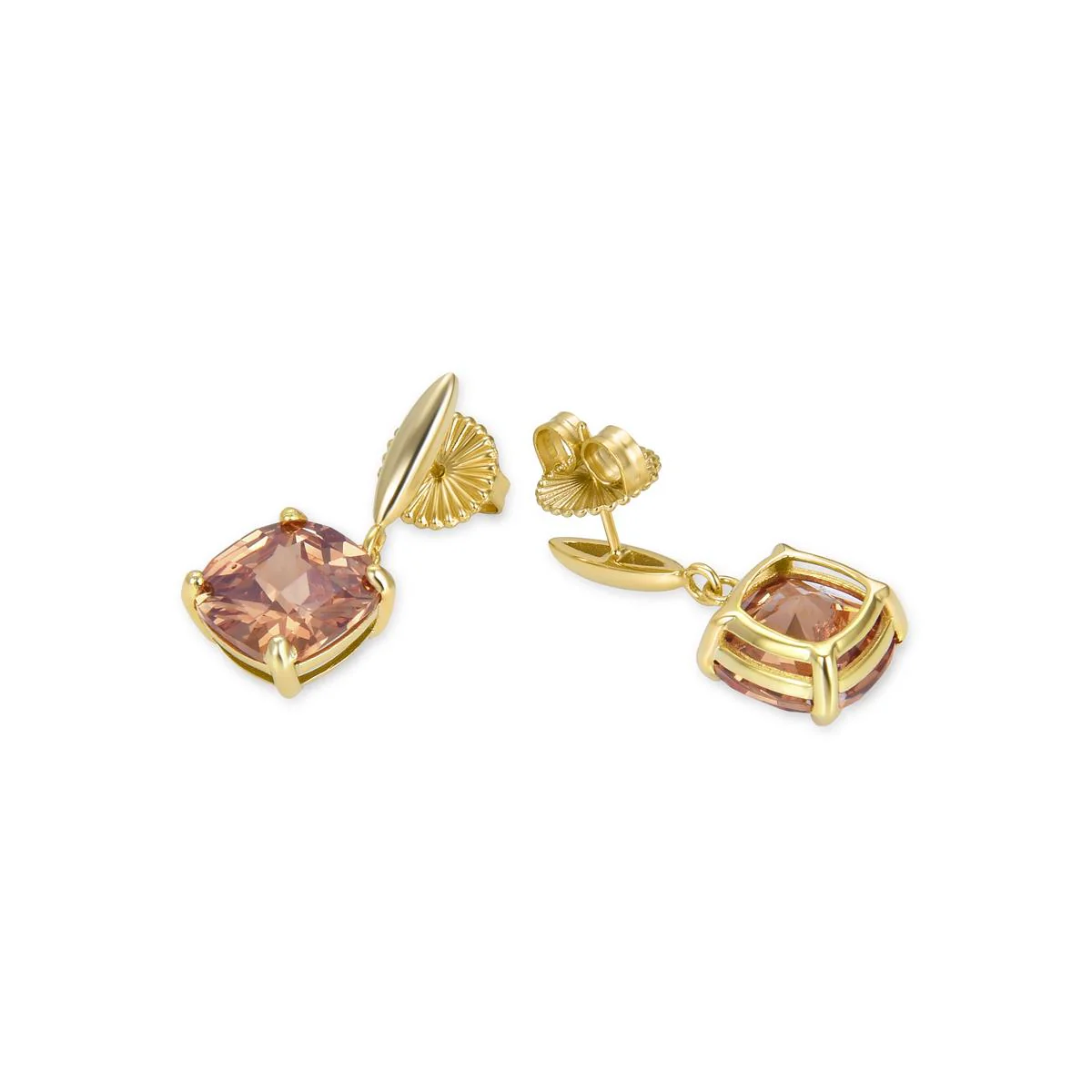 Pendientes Ishay Plata De Ley 925 - Ishay NARANJA - Image 3