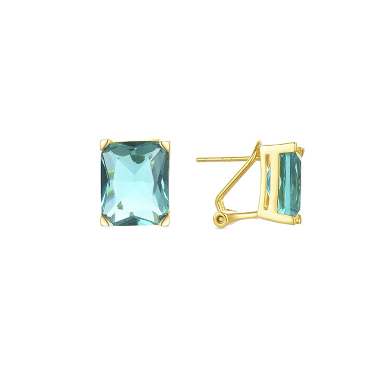 Pendientes Issog Plata De Ley 925 - Issog VERDE