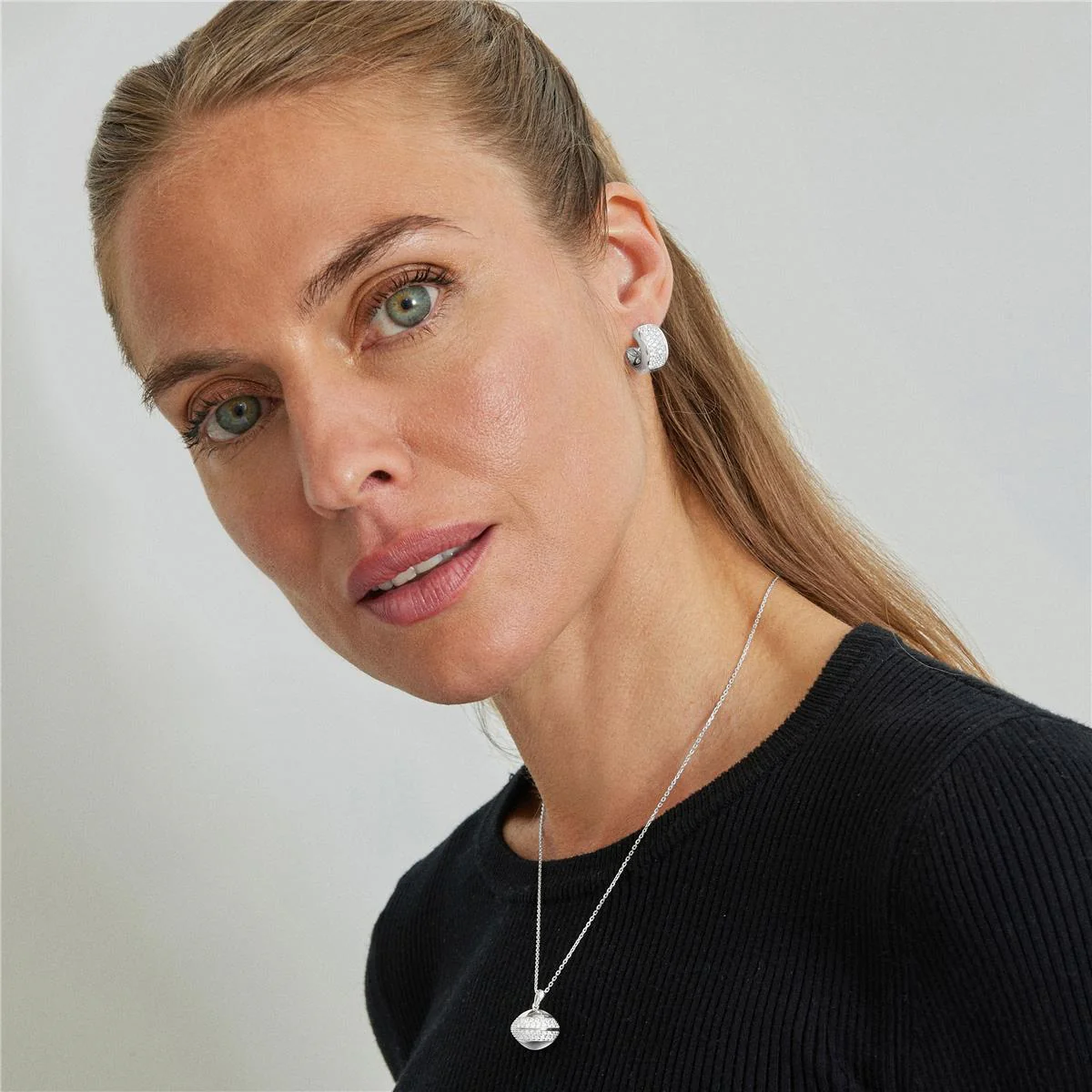 Pendientes Itsita Plata de Ley 925 - Itsita BLANCO - Image 2