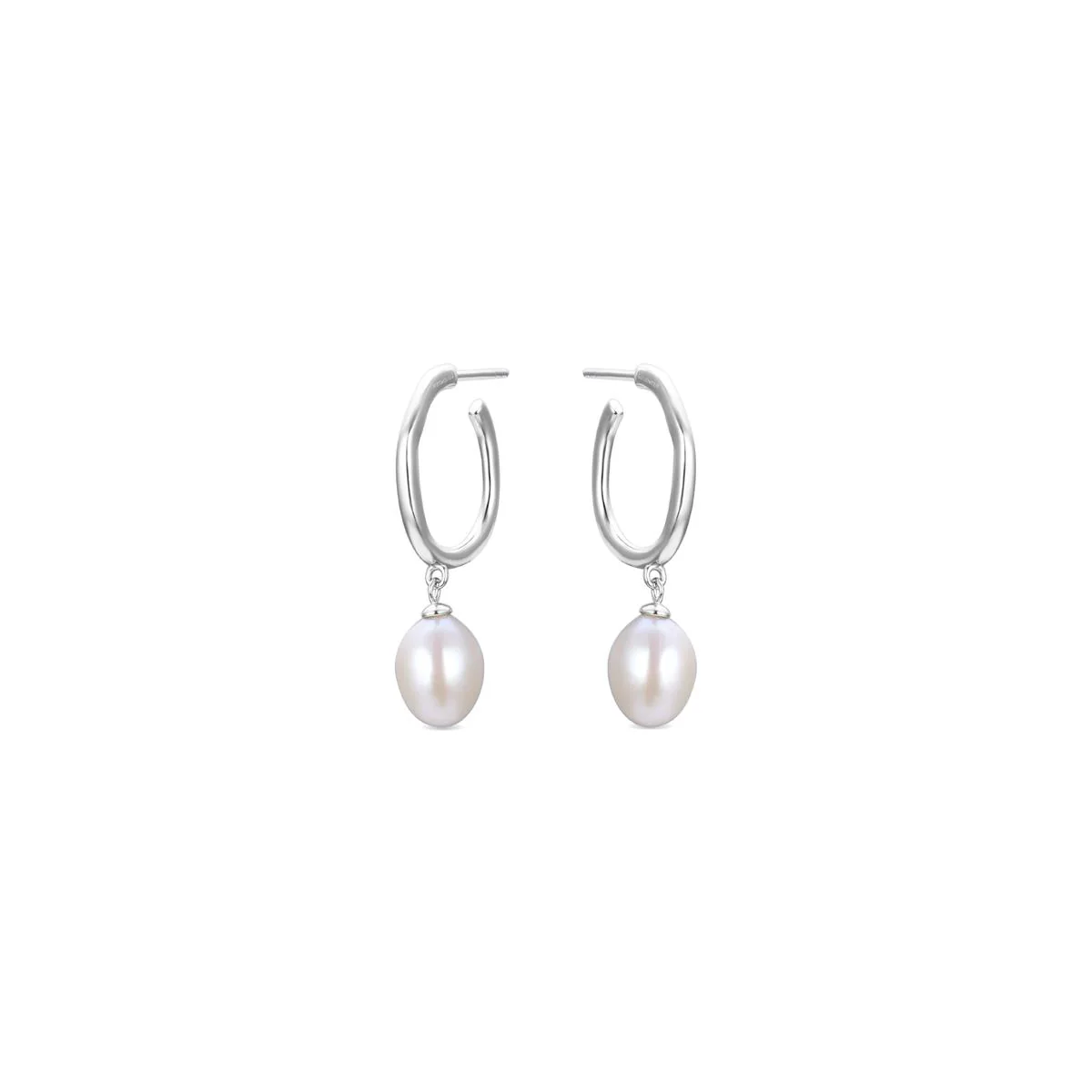 Pendientes Ixca Plata De Ley 925 - Ixca BLANCO - Image 2